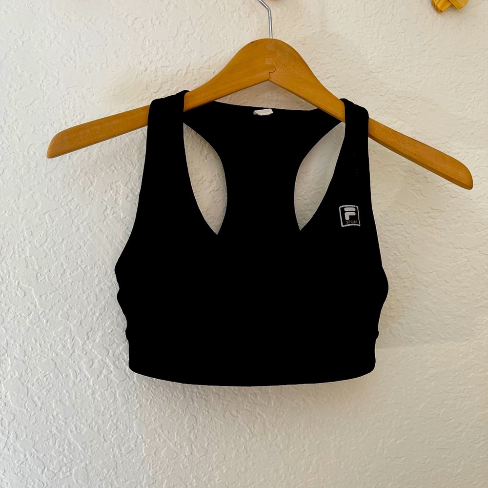 Fila Black Sports bra